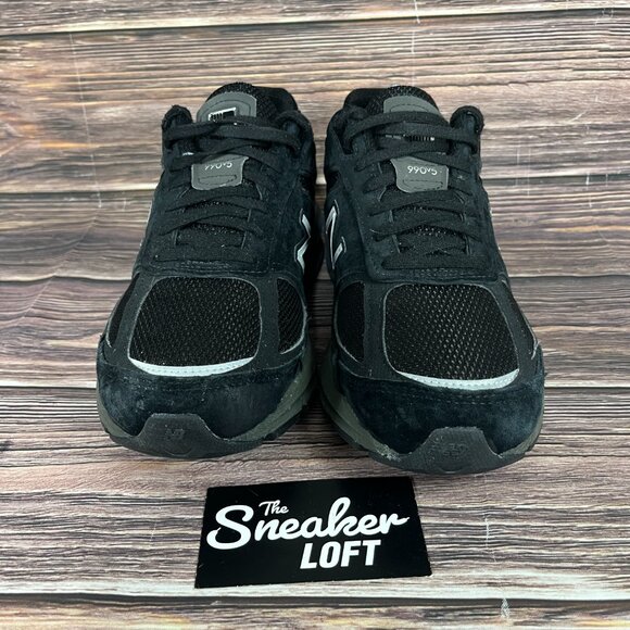 New Balance 990 v5‎ Women's Black Athletic Shoes - Picture 2 of 8